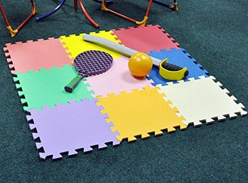 Kids Interlocking Soft Baby EVA Soft Foam Activity Play Mat Tiles 9 Pieces
