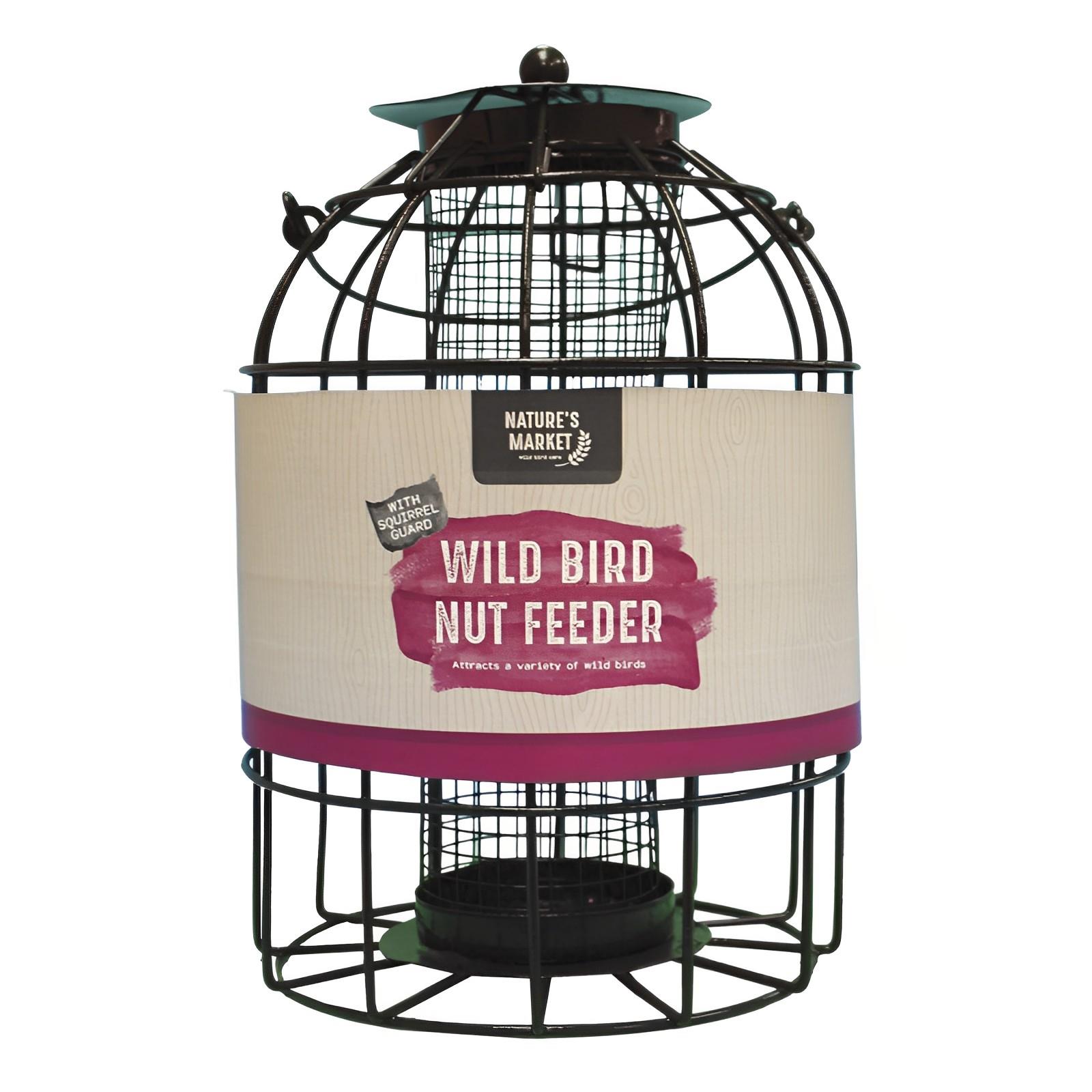 Bird Nut Feeder with Squirrel Guard