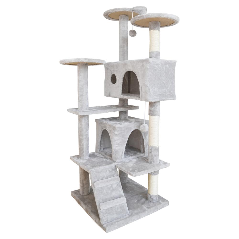 Cat Tree Cat Tower Cat Condo with Scratching Posts & Ladder for Cats Kittens