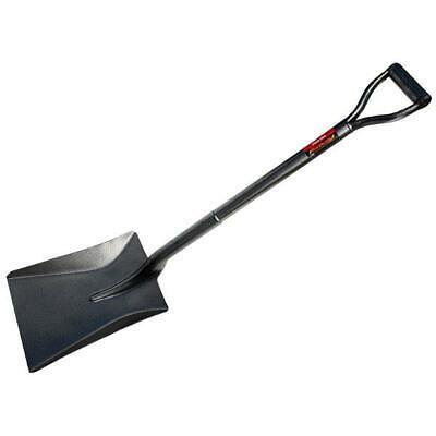 Garden Shovel, Garden Spade Metal, Heavy Duty Stainless Square Mouth Steel Shovel Garden Tool with D-Handle