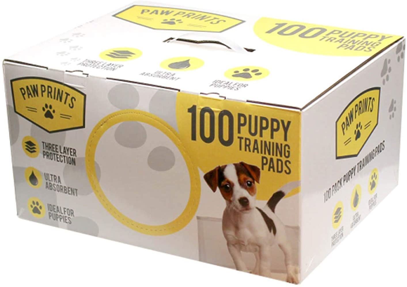 Large Absorbent Odour Locking Multi-Layered Puppy Training Pads Pack of 100