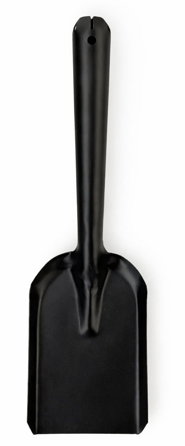 5" BLACK COAL SHOVEL FIRESIDE DUST PAN INCH ASH STOVE FIREPLACE