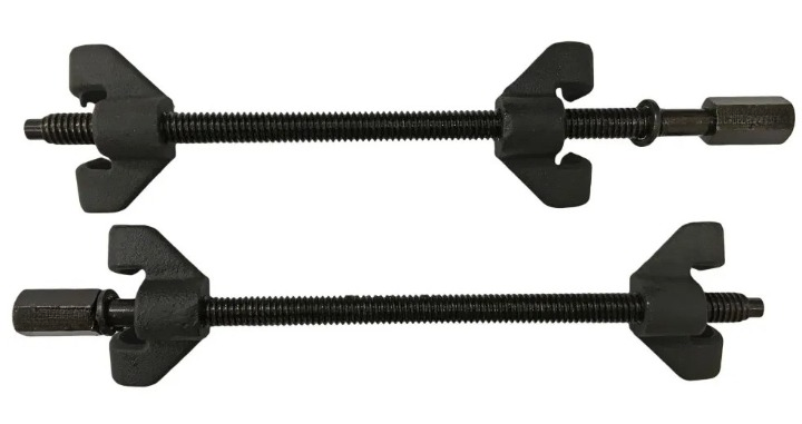 Coil Spring Compressor 2 Piece Set 370mm X 82mm Automotive Garage Workshop