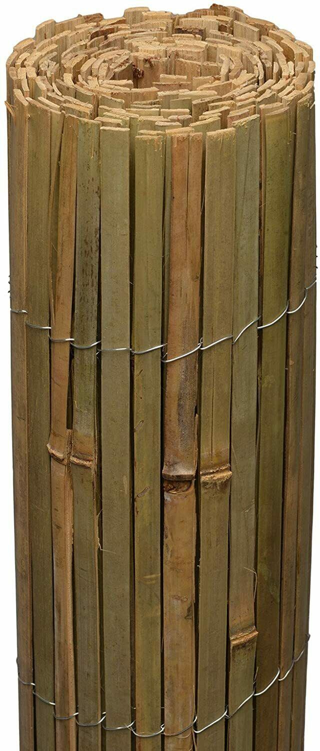 Garden Split Bamboo Screen H1 x L3m