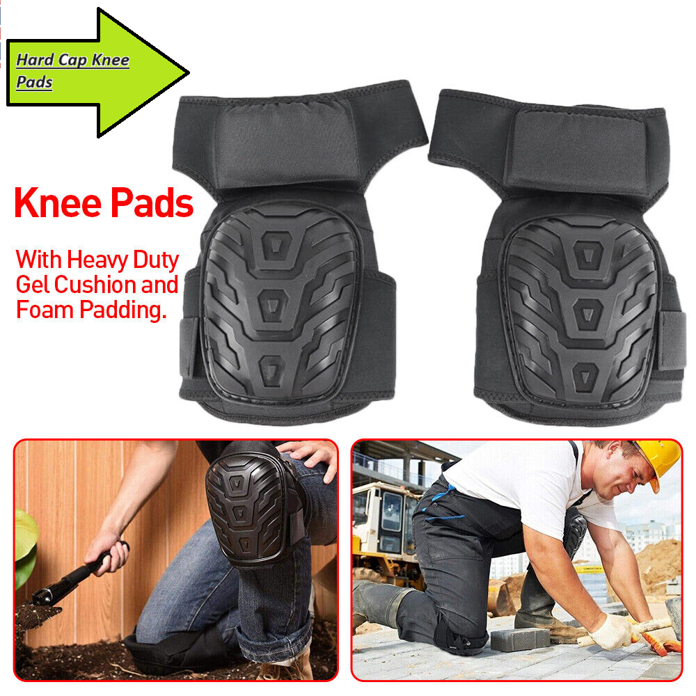 Gel Knee Pads Heavy Duty Gel Cushion Knee Protection Robust Pro DIY Work