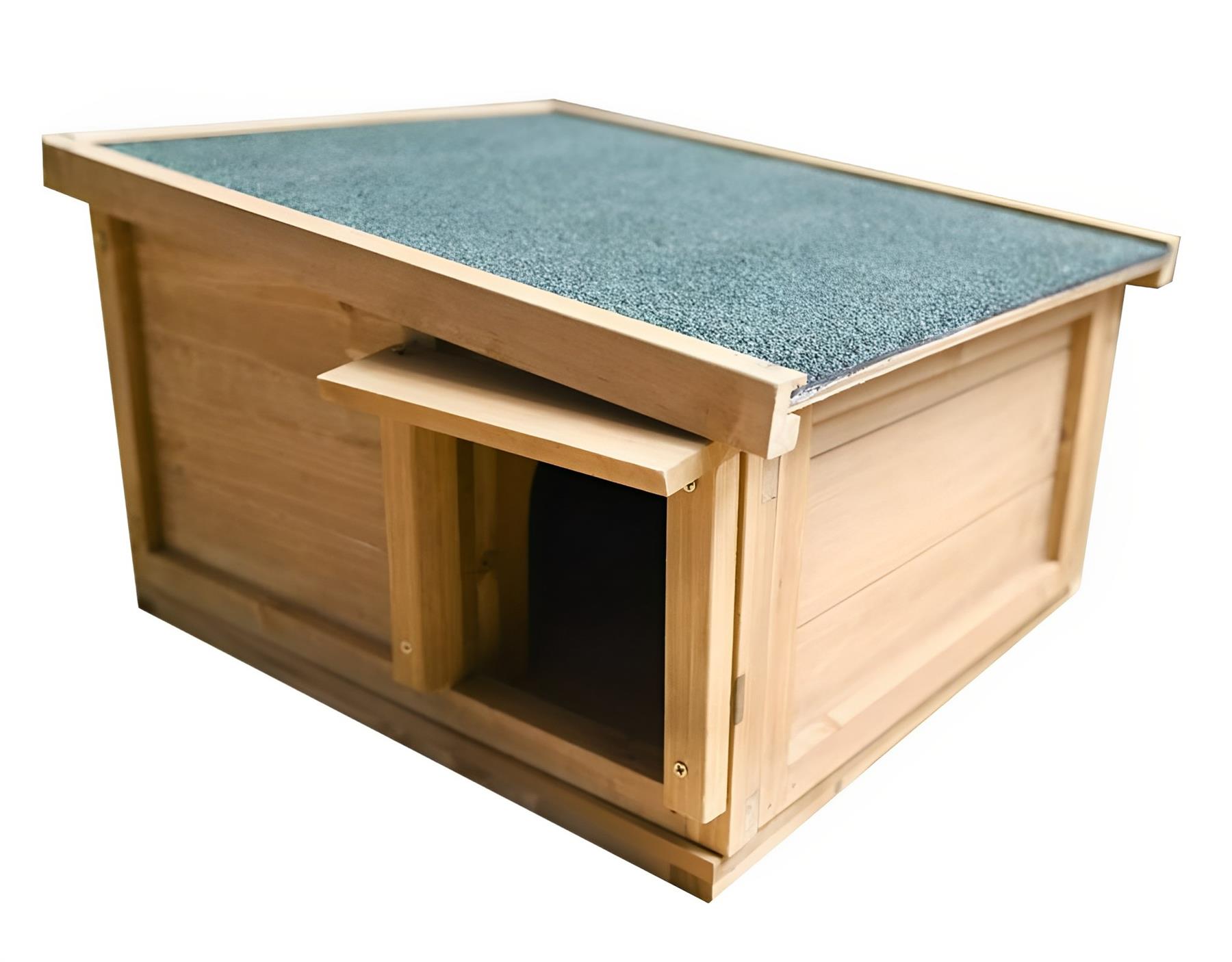 Hedgehog House & Hibernation Shelter, Predator Proof Outdoor Habitat