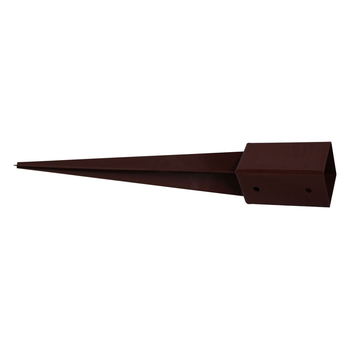 Fence Post Spike Holder Support | Rust Resistant Metal Stakes | Drive down Spikes for Posts | Spike Grip Holder (2)