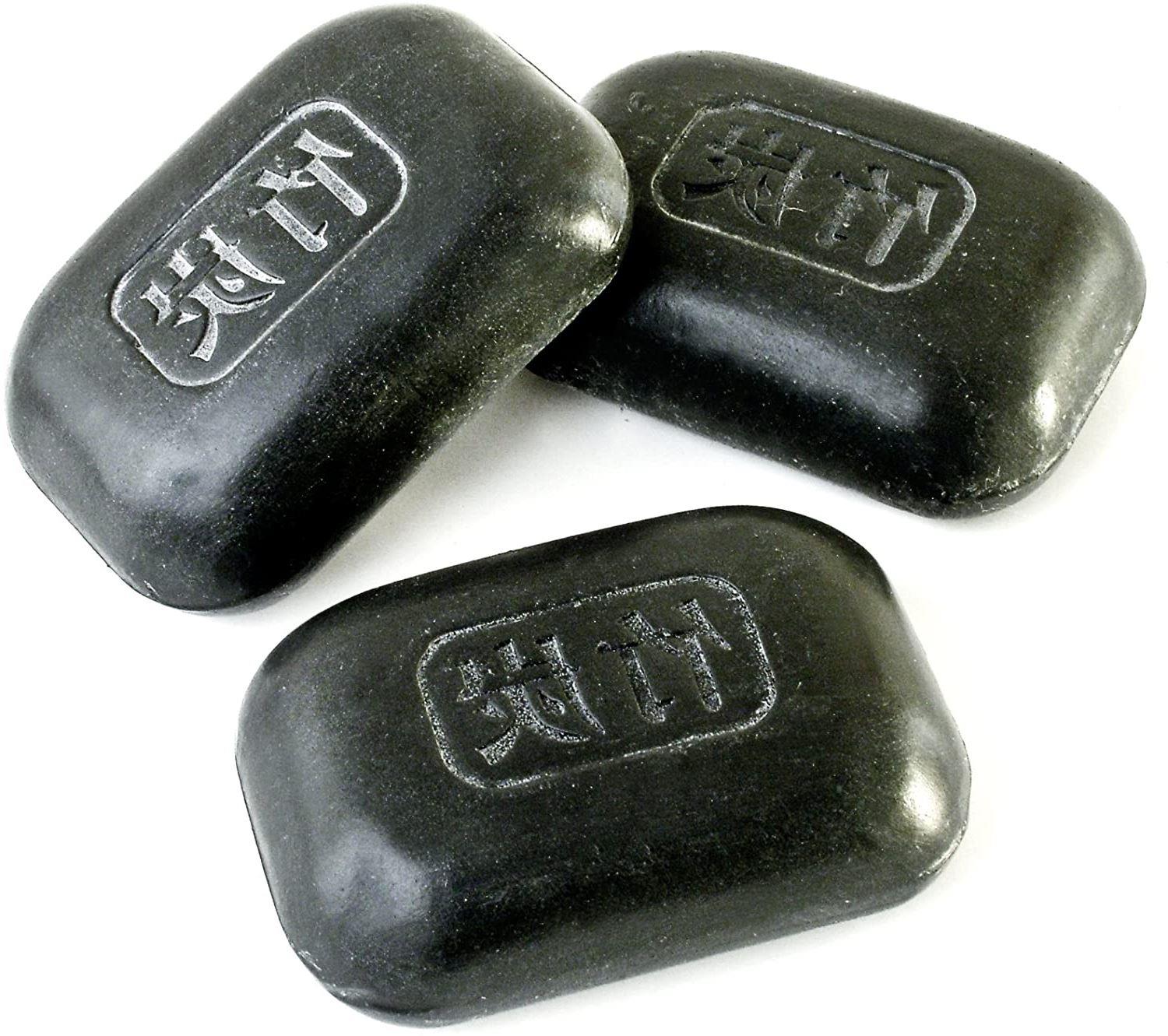 Bamboo Charcoal Soap Pack Of 3 Natural Soothe Irritated Dry Skin Eczema