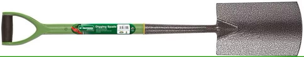 Garden Border Digging Spade - Made From Strong Carbon Steel | Ideal Hand Tool For Weeding, Snow Cleaning & Gardening | Long Life - Strong, Durable, Lo
