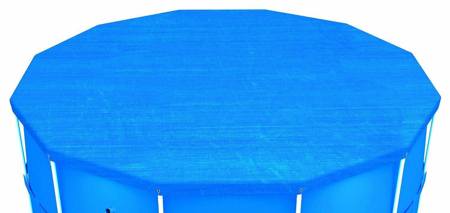 Bestway Steel Frame Solar Pool Cover - 18 feet, Blue