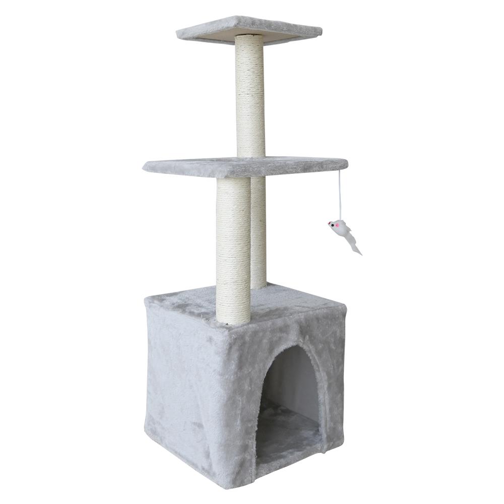 40CM CAT SCRATCHING TREE SCRATCH POST KITTEN CAT TREE SCRATCHER SISAL POLE