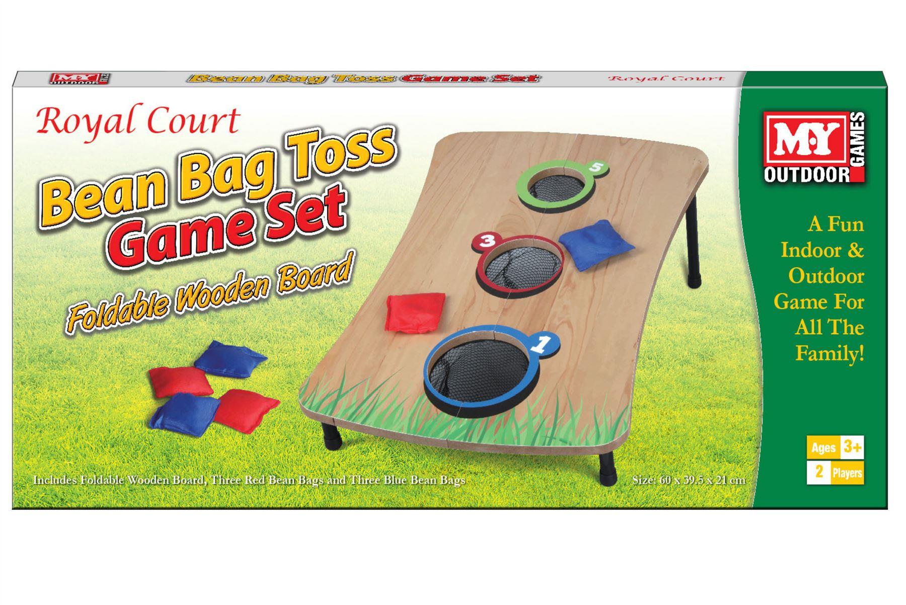 Kids Bean Bag Toss Game Set Family Garden Fun