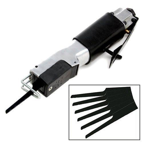 Toolzone Air Body Saw High Speed Compressor Sawing Tool Six FREE Blades