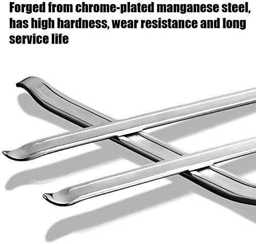 TWO 24" TYRE LEVERS CAR VAN MOTORBIKE TIRE HEAVY DUTY GARAGE CHANGE REMOVER BAR