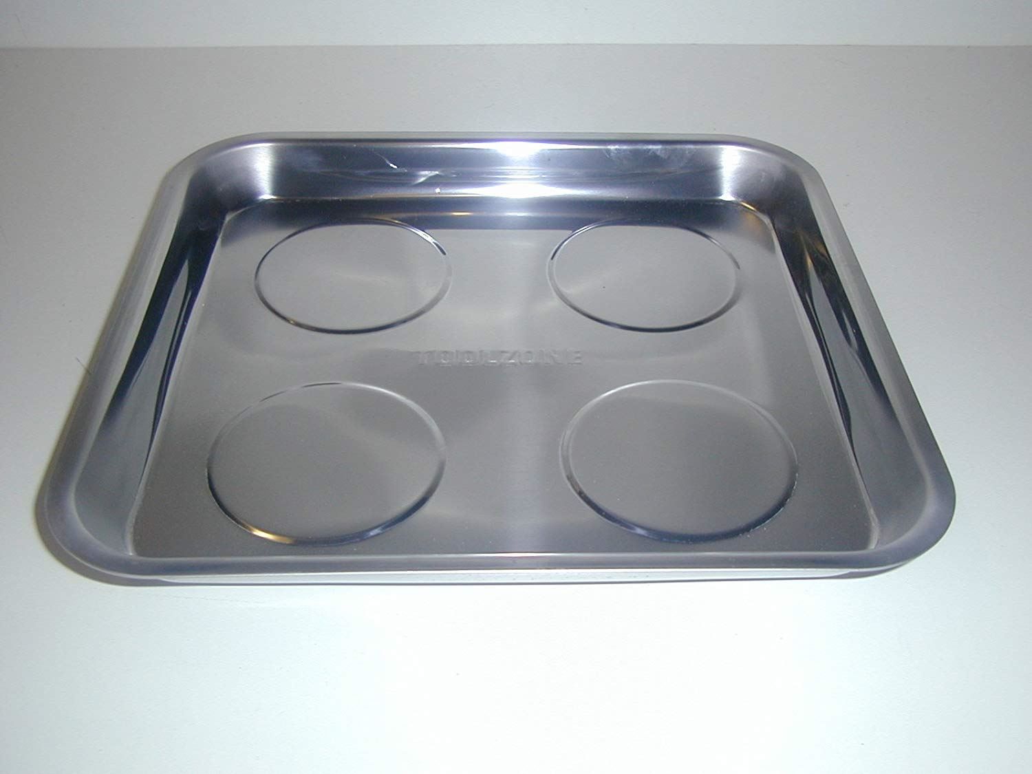 Large Magnetic Stainless Steel Tray Dish Tool Parts Holder Storage 10.5 X 11.5"