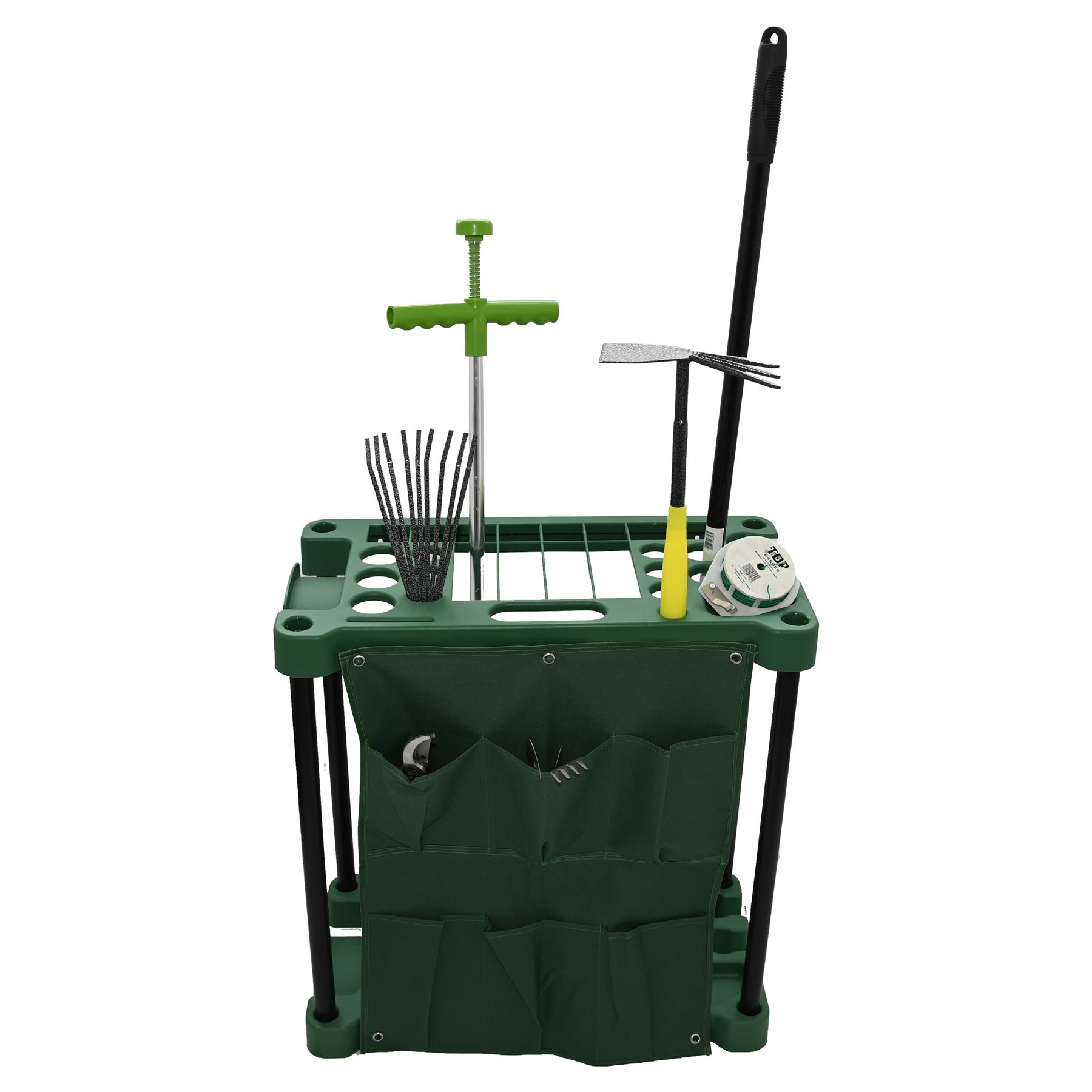Garden Lightweight and Portable Tool Storage Organiser 40 Tools Holder Rack