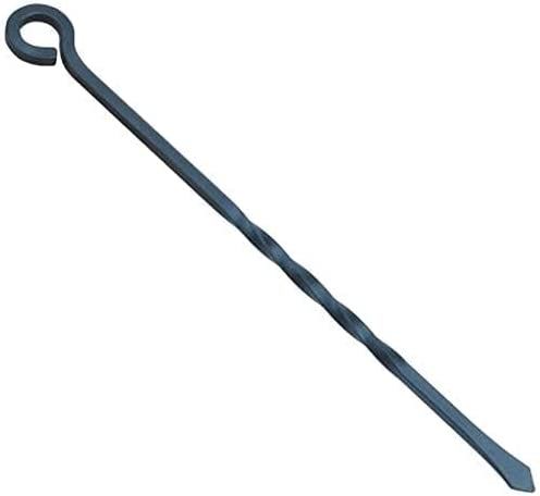 18" Black Cast Iron Steel Fire Poker Fireside Coal Open Fire 460mm