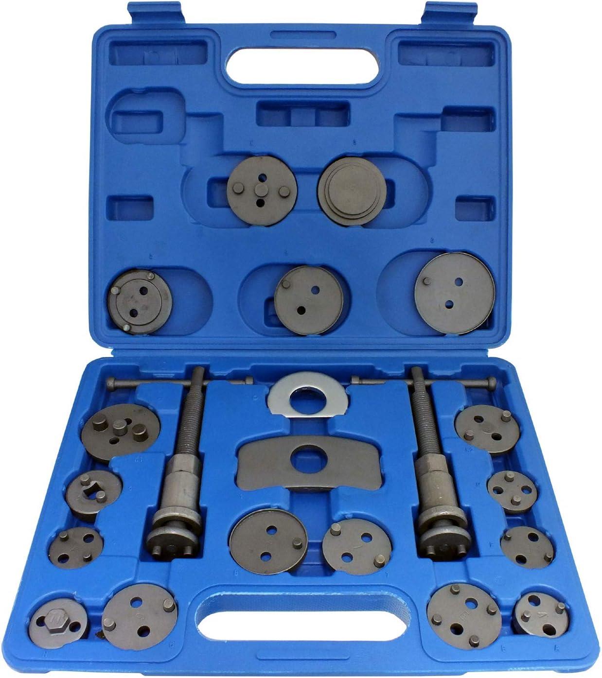 21pcs Universal Disc Brake Caliper Piston Reset Wind Back Tool Kit