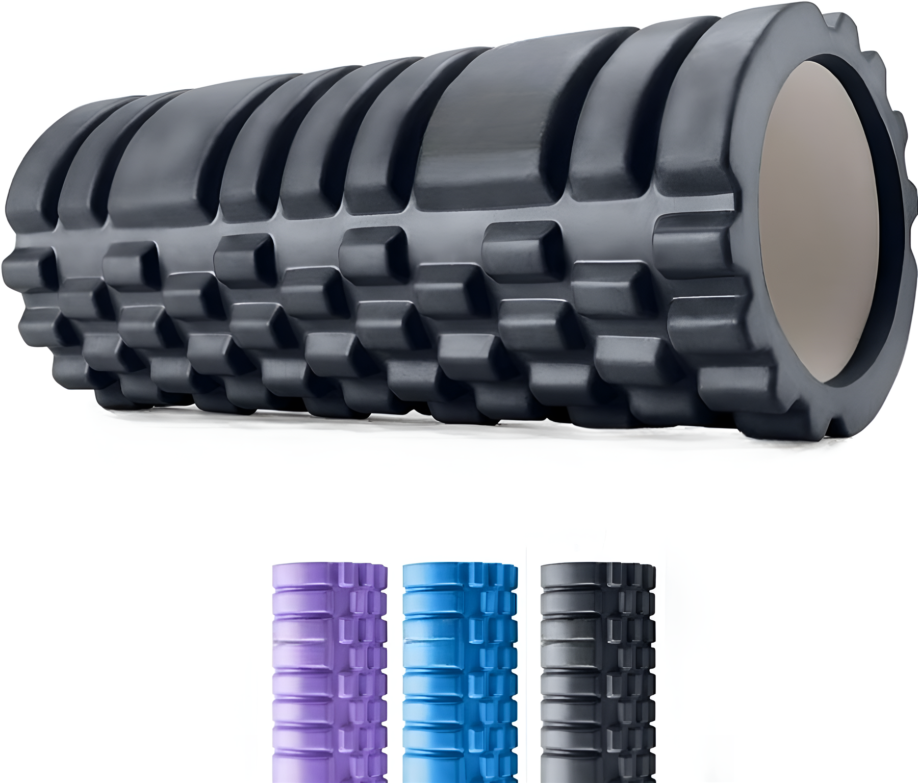 Foam Roller for Deep Tissue Muscle Massage, Trigger Point Grid Sports Massager, Fitness Gym Physio, Muscles Therapy