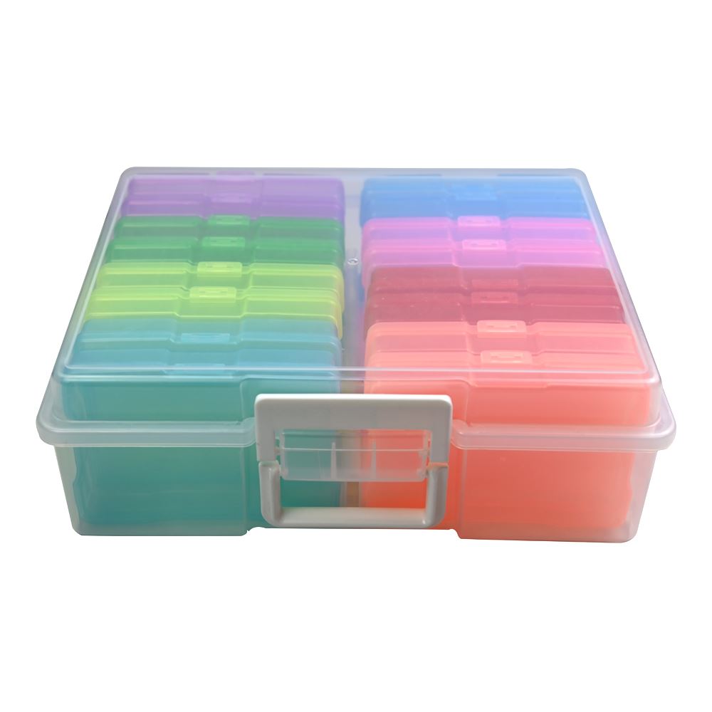 Photo Storage Box Picture Album Organizer 6 x 4” Photograph Container Case
