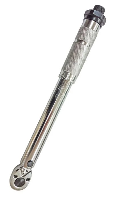 Torque Wrench 1/4" Drive 5-25NM Ratchet Garage Tool + Storage Carry Case