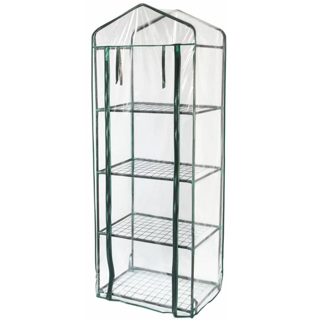 GHPRO Premium 4 Tier Greenhouse - Clear