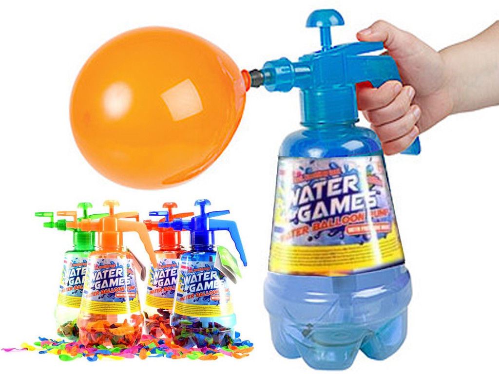 Air Water Bomb Balloon Pump Kids Outdoor Garden Set 300pc