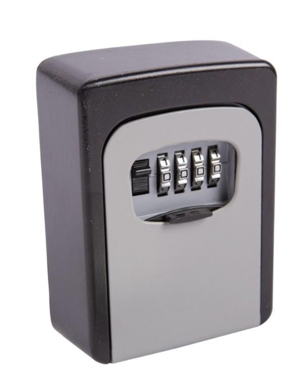 Key Safe Combination Lock Box - Wall Mounted Heavy Duty Waterproof Key Storage