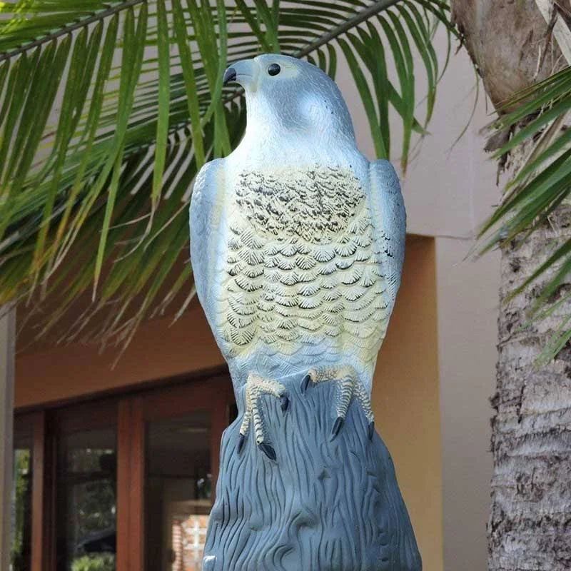 Falcon Pest Deterrant Garden Lawn Pond Bird Cat Scarer Decoy Decorative Hawk