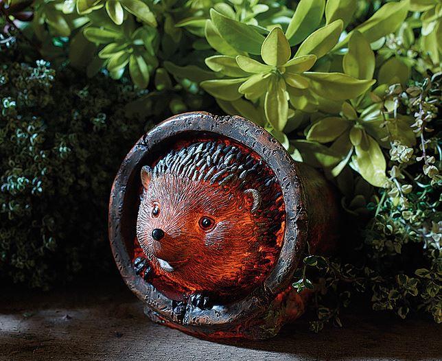 Hedgehog Solar Powered Garden Light Outdoor Animal Decoration Led Lamp Ornament