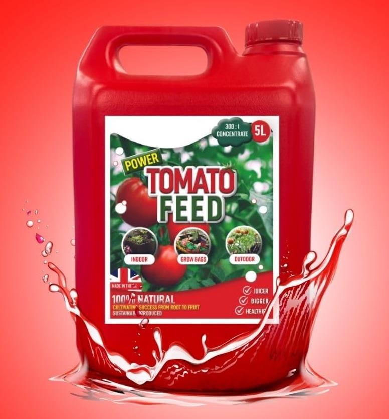 5L Tomato Feed Liquid Plant Food Fertiliser Feed Liquid Concentrate Organic Food