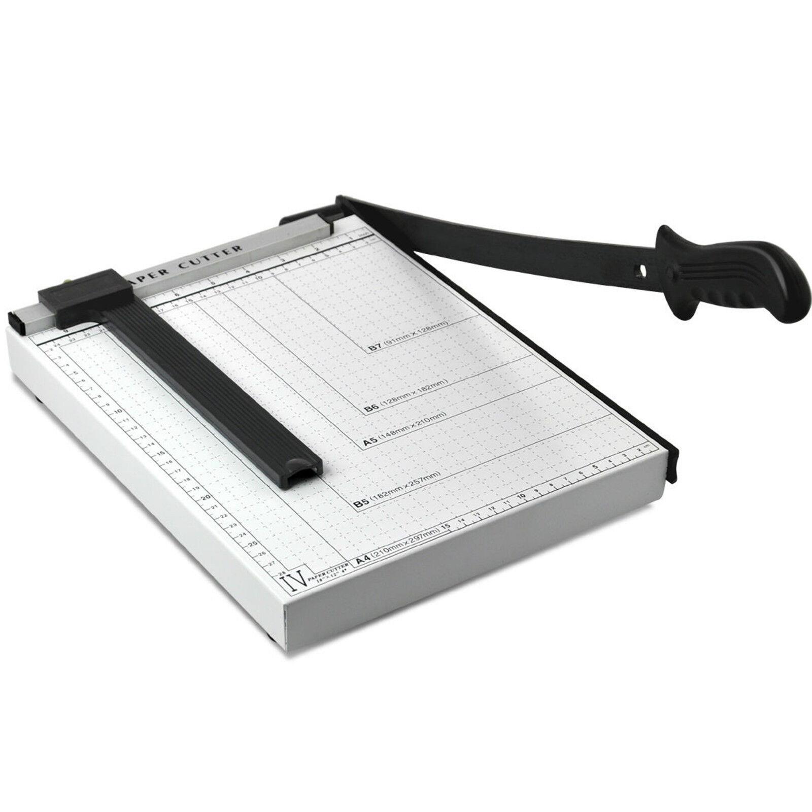 HEAVY DUTY PROFESSIONAL A4 PAPER GUILLOTINE CUTTER TRIMMER MACHINE HOME OFFICE
