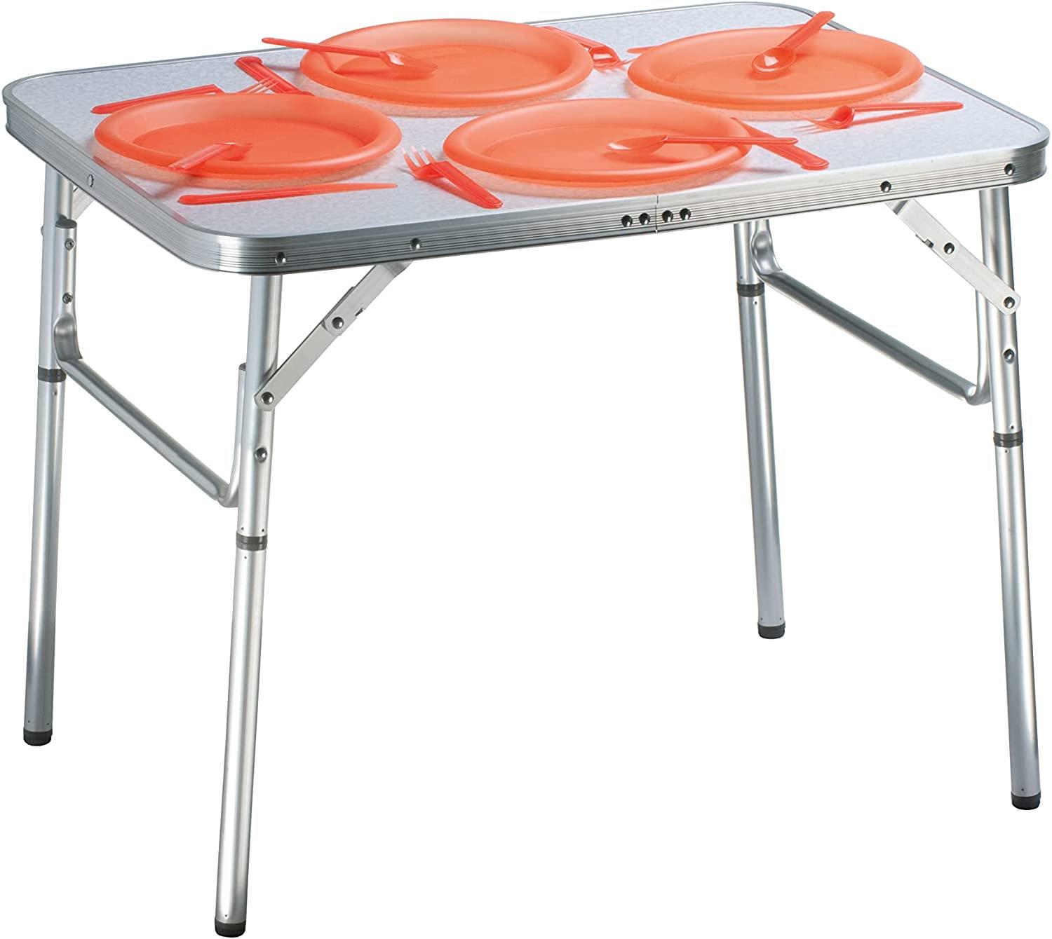 Folding Table Portable Fold Up Tables Camping Garden Party Trestle Dinner Table