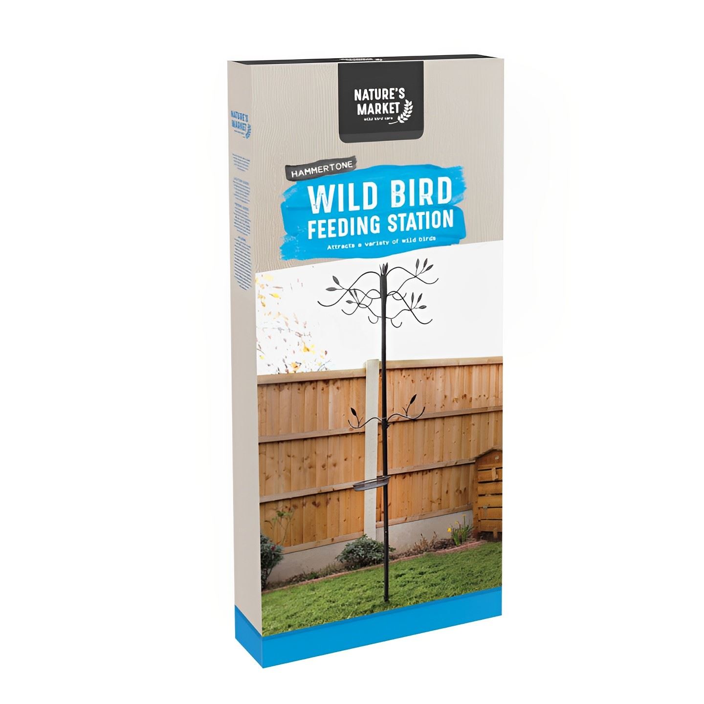 Premium Hammertone 250cm Decorative Bird Feeding Station Traditional Wild Bird Feeder Durable Stylish Hanging Bird Feeders of Peanuts