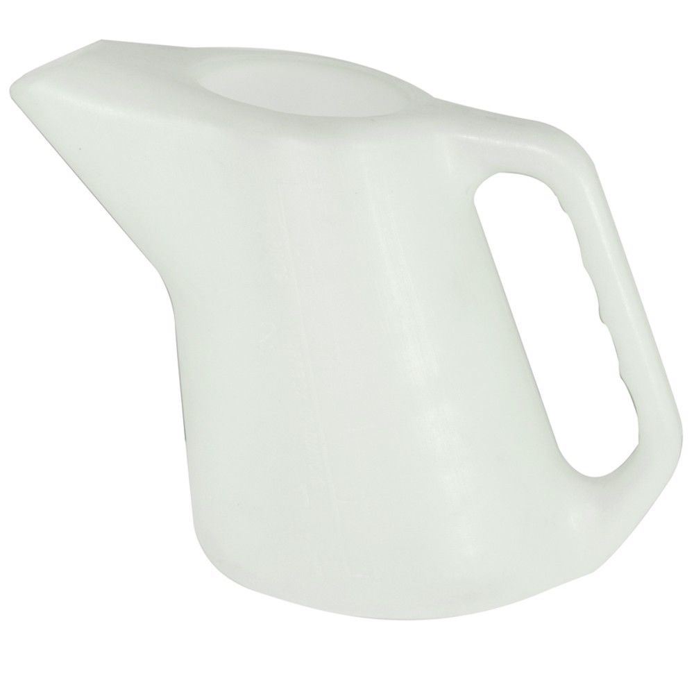 1.5L Tapered Measuring Jug Strong Plastic Oil Fuel Brake Fluid Pouring Container