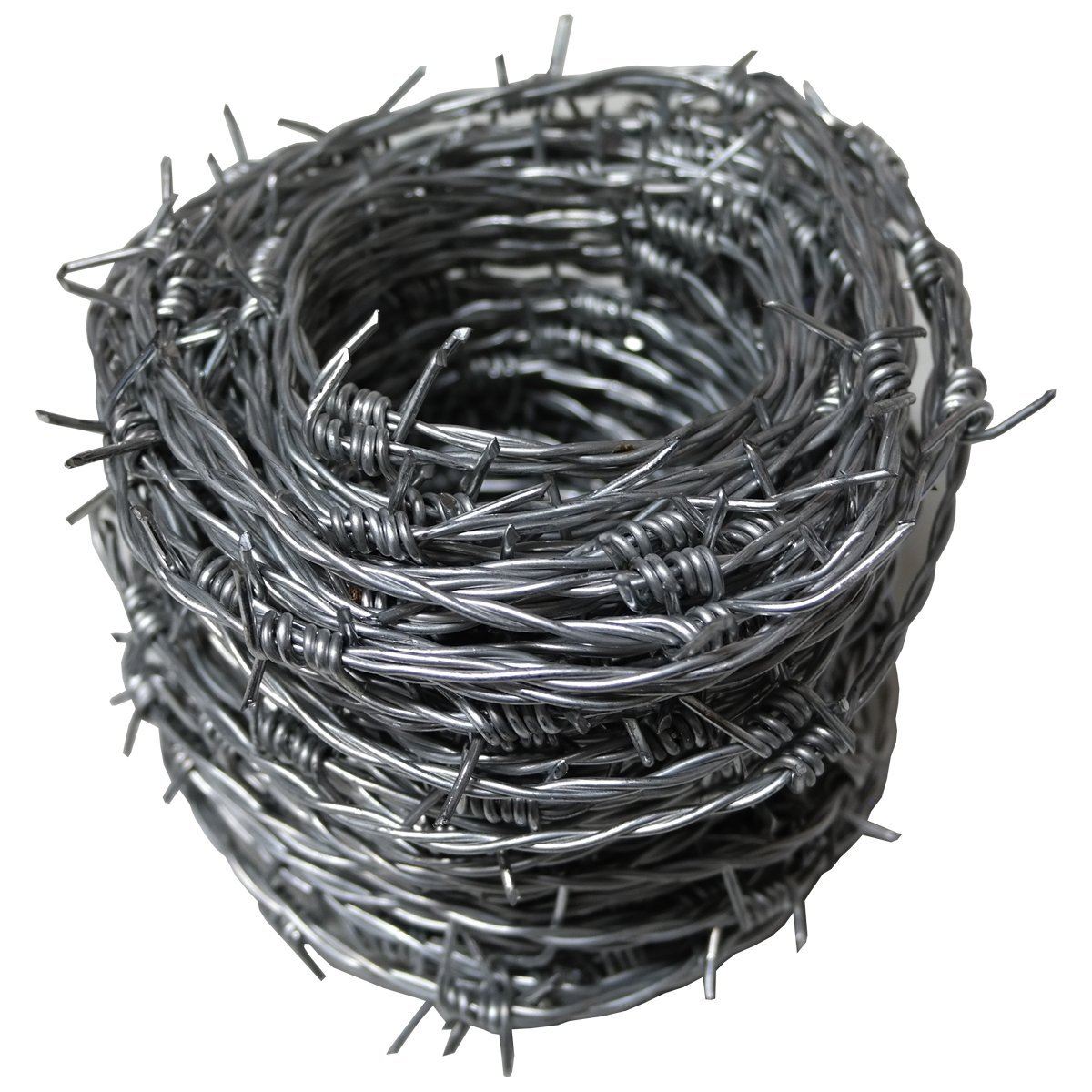 Have one to sell? Sell it yourself 30M X 1.7MM Barbed Galvanised Wire In A Carry Tub 30METRE/100FEET 4 Point Barbs