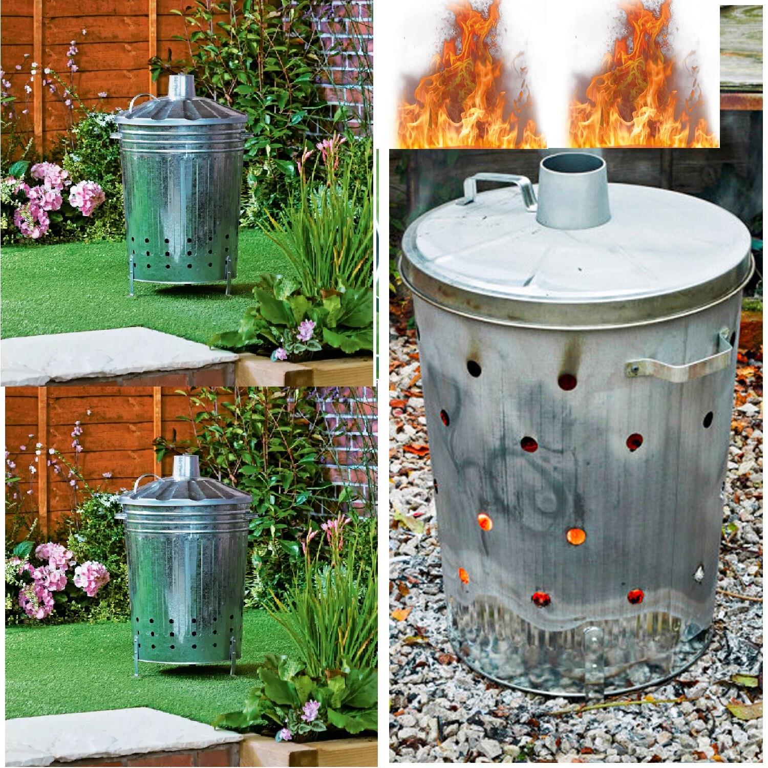 Heavy Duty Anthracite 23" Coal Hod, Bucket Scuttle Black Bronze Galvanised High Quality for Fireplace Fire Side