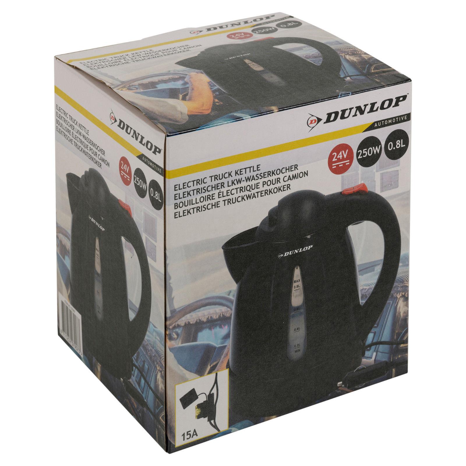 New 0.8 Litre Truckers Kettle 24V & 250W Car Truck Camper Van Kettle