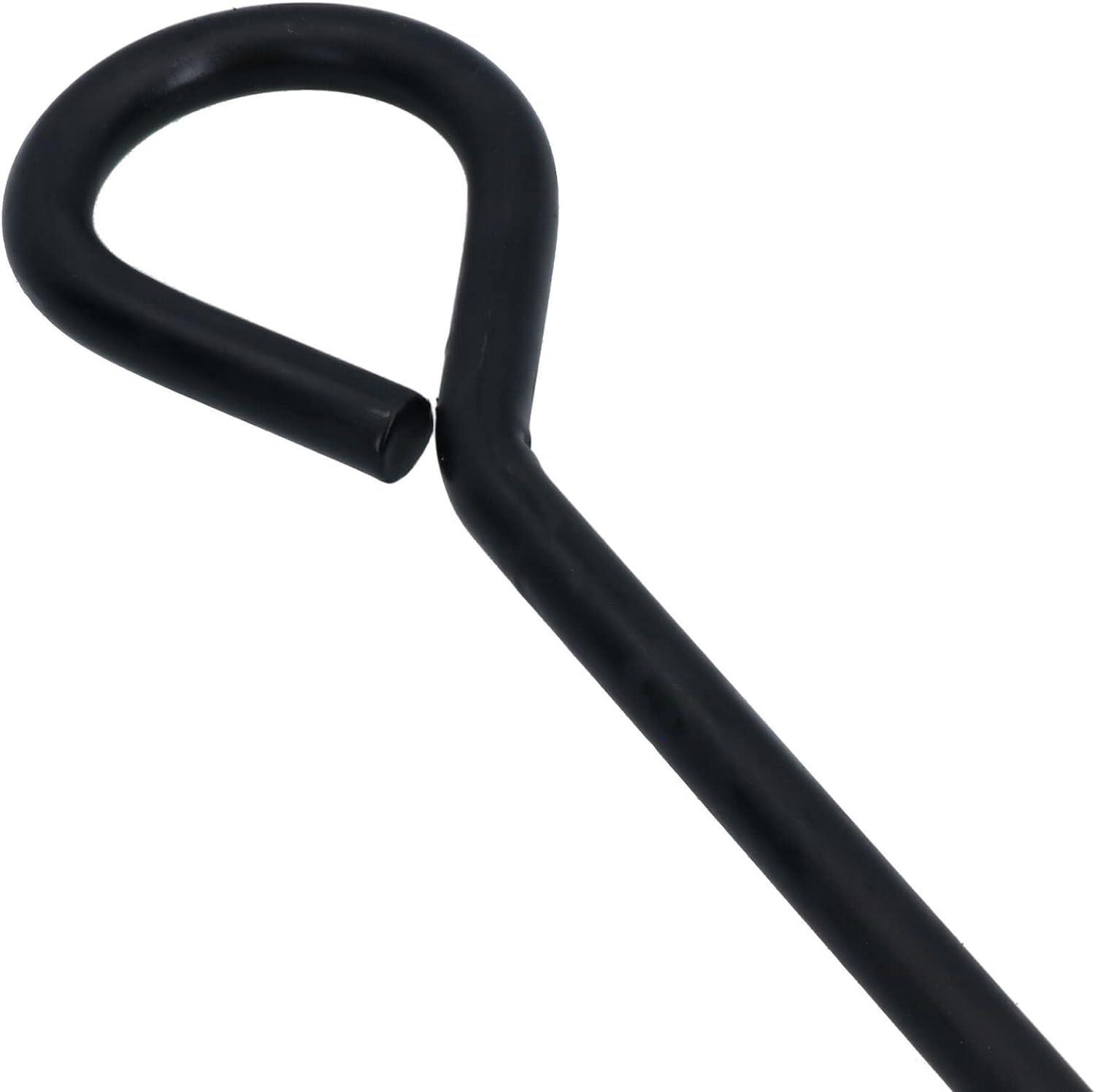 Long Enamelled Fireside Toasting Fork | Made from Premium Quality Heavy Cast Iron with a Black Finish | Toasting Fork for Log Burners | Toasting Fork