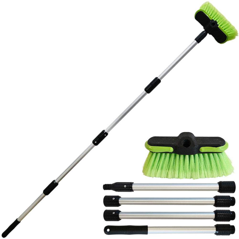 Adjustable Car Wash Brush Kit Mop Long Handle Vehicle Cleaning Tool