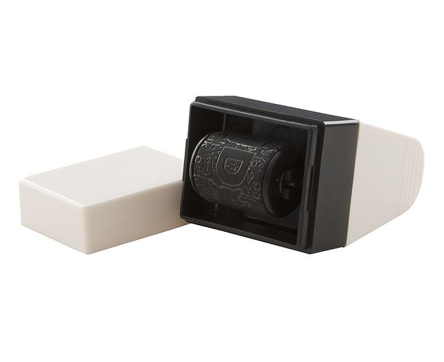 2 Pack ID Data Theft Protection Confidential Privacy Roller Self Inking Stamp