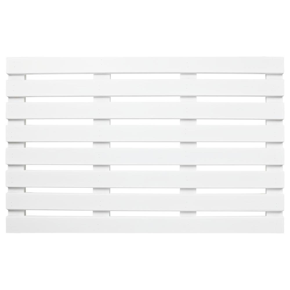 BAMBOO DUCK BOARD WOODEN NATURAL WHITE BATHROOM RECTANGULAR SHOWER BATH MAT