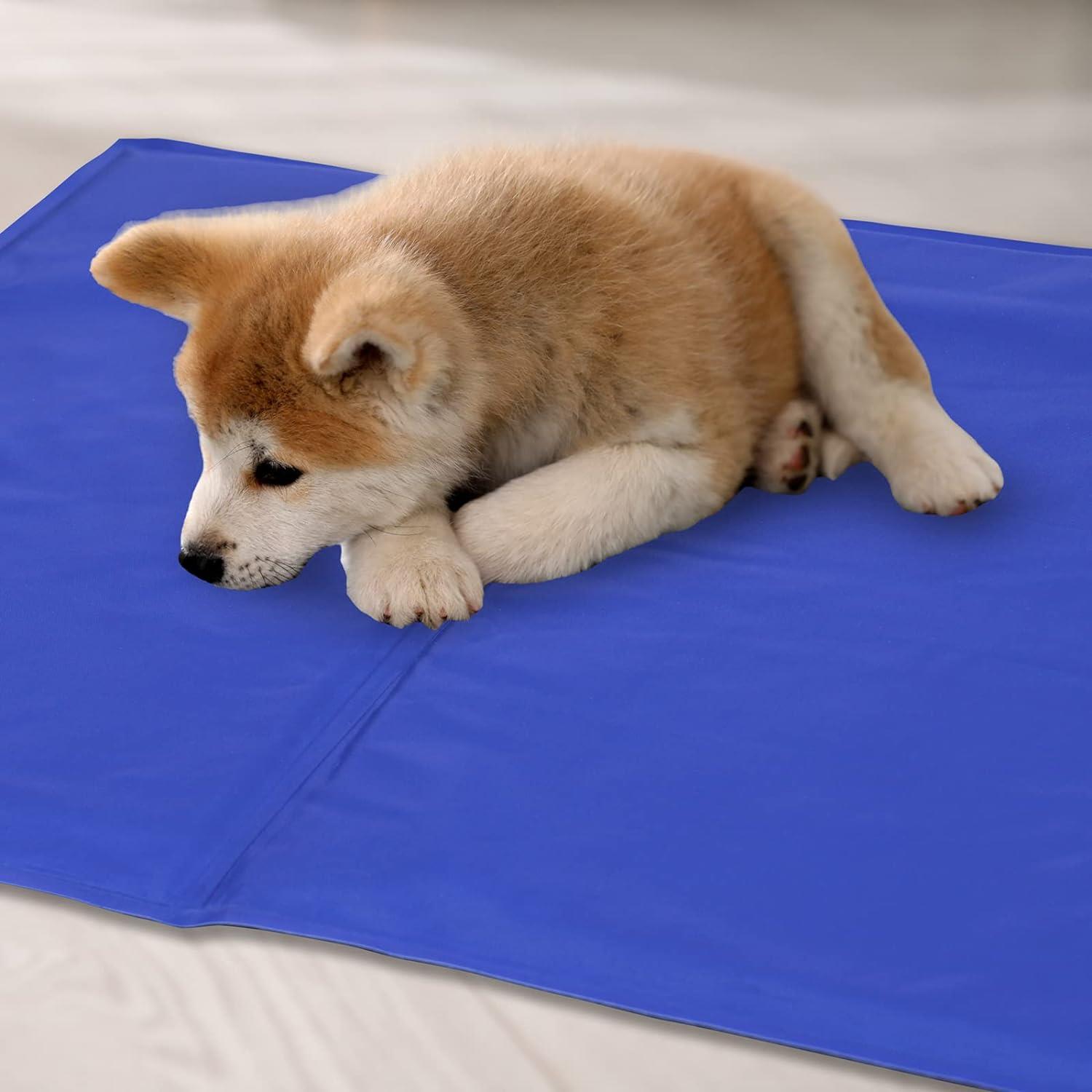 Gel Cooling Mat for Dog Cat Pet Self Cooling Pillow Summer Cool Mattress Bed Pad