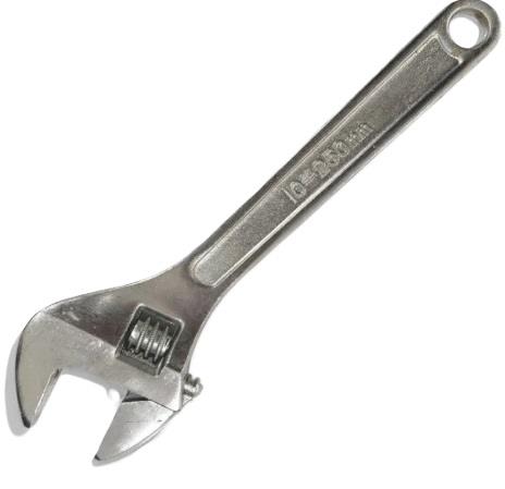Adjustable Extra Wide Jaw Wrench Spanner 10" Heavy Duty 29mm Opening