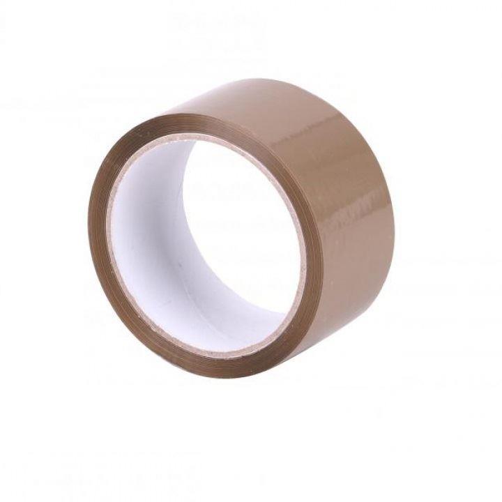 Buff Brown Packaging Parcel Packing Adhesive Tape Strong 50m x 48mm