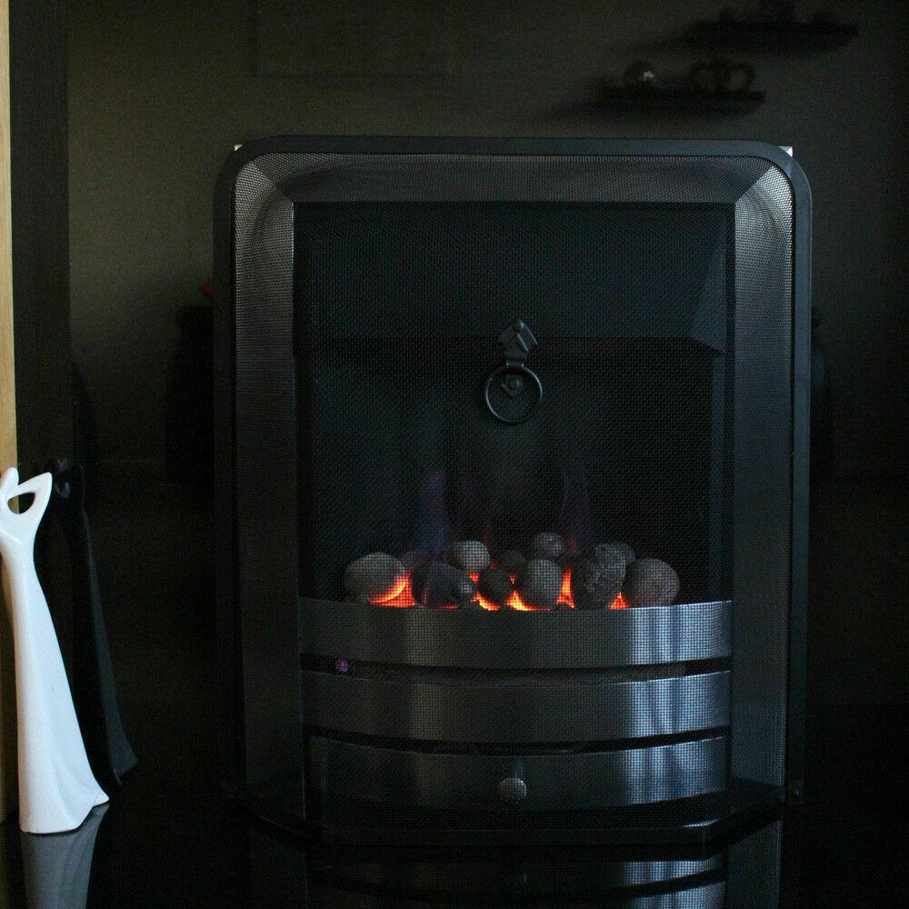 Quantock Spark Fire Guard Surround Screen, Black