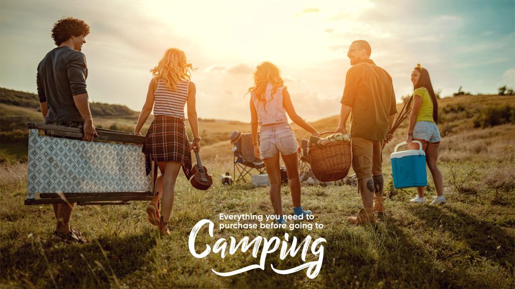  Everything you need to purchase before going to camping